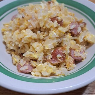 余ったご飯で贅沢チャーハン